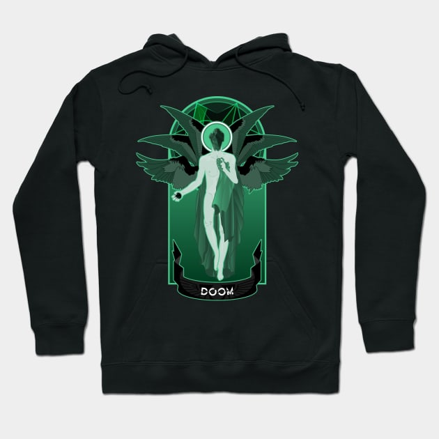 Winged Doom Hoodie by Eldritch Tree